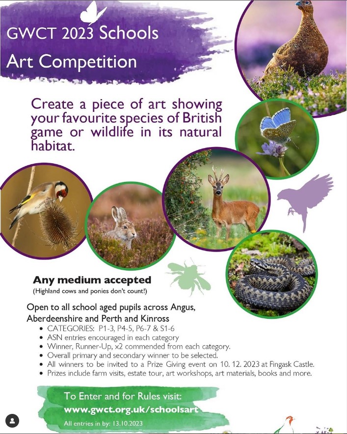 GWCT 2023 Schools Art Competition